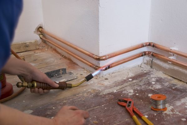 Copper Pipe Repair in Duluth