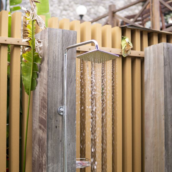 Outdoor Shower Plumbing in Duluth