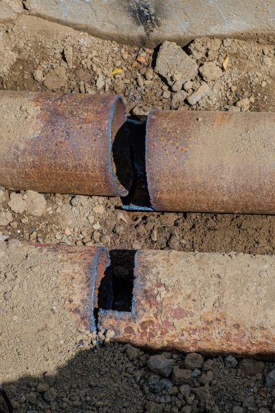 Corroded Pipe Repair in Duluth