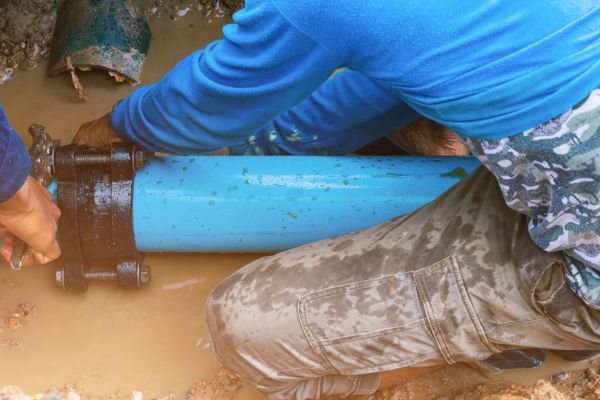 Underground Water Line Repair in Duluth