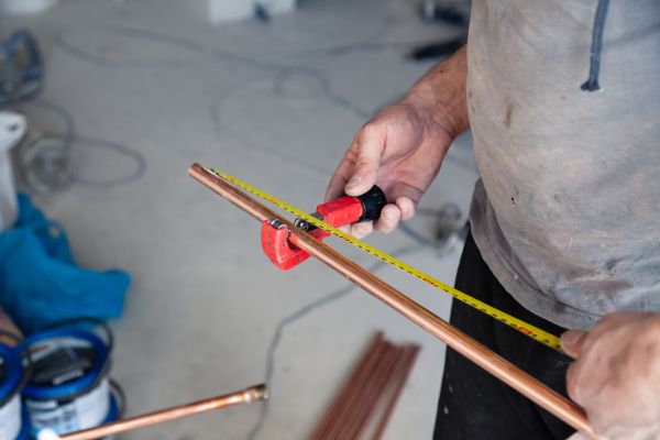 Copper Pipe Installation in Duluth